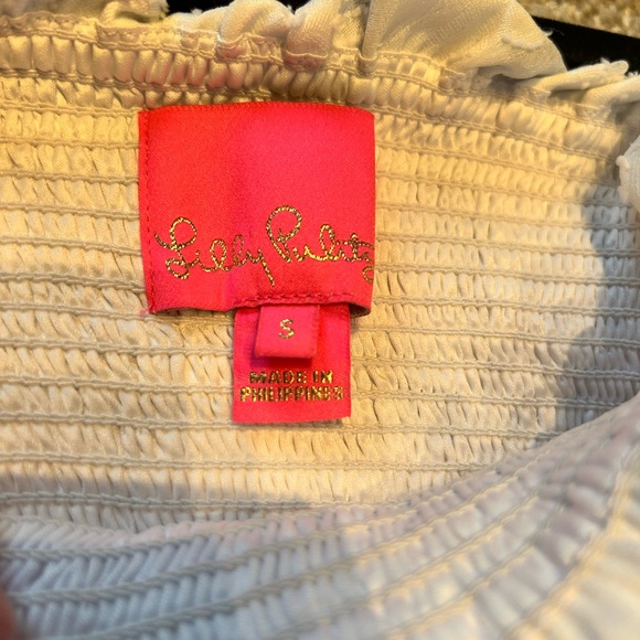 Lilly Pulitzer Rivera White Midi Dress Sz Sm - Picture 7 of 9